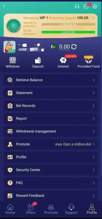 8Bet Game – Withdrawal and Payment Screen Pakistan